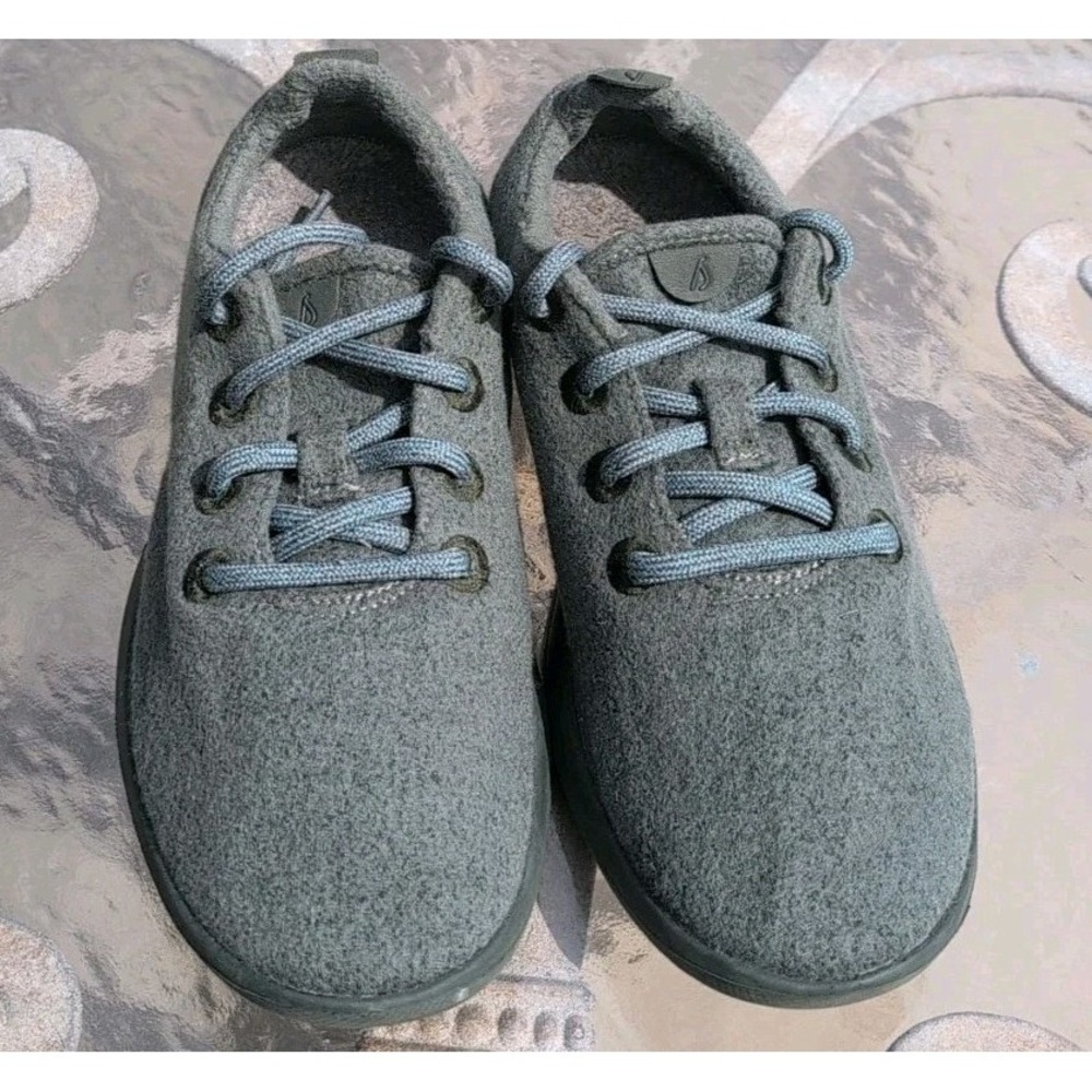 Allbirds Wool Runners Green Athletic Comfort Casual Shoes Sneakers Womens Size 8